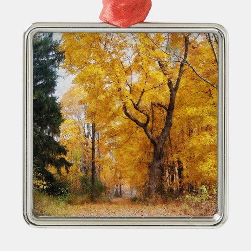 Herbst-Weg Weihnachtsbaum Ornament