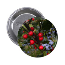 Herbstbeeren ~ Knopf Anstecknadel