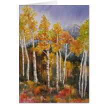 Herbstfarben Grußkarten