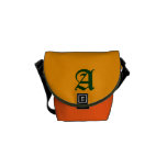 Herbstfarben mit Monogramm-Minibote-Tasche Kurier Taschen