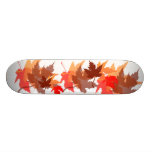 HerbstlaubSkateboard Personalisierte Skatedecks