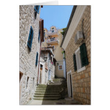 Herceg Novi in Montenegro-Karte