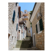 Herceg Novi in Montenegro-Postkarte