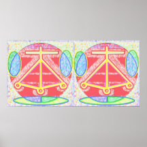 HERD: Karuna Reiki Dekorationen Kunst-n Plakatdruck