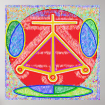 Herd - Karuna Reiki heilendes Zeichen Poster