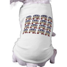 Herde der Elefanten, republikanisch Haustier T-shirts