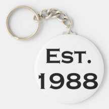 hergestellt 1988 schlüsselband