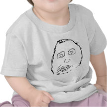 Herp Derp Idiot-Raserei-Gesicht Meme Shirt