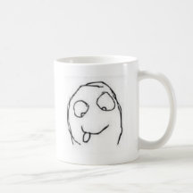 Herp Derp Raserei-Comic Kaffeetasse
