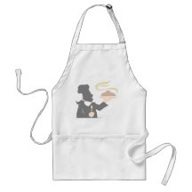 Herr chef apron schürzen