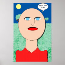 Herr-Depp Posterdruck