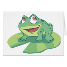 Herr Froggie Grußkarten