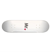 Herr - Hälfte von Herrn und von Frau Set Individuelle Skatedecks