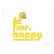 Herr Happy Logo 3 postkarten