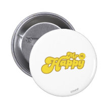 Herr Happy Logo 4 Anstecknadel