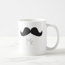 Herr Moustache Mug tassen