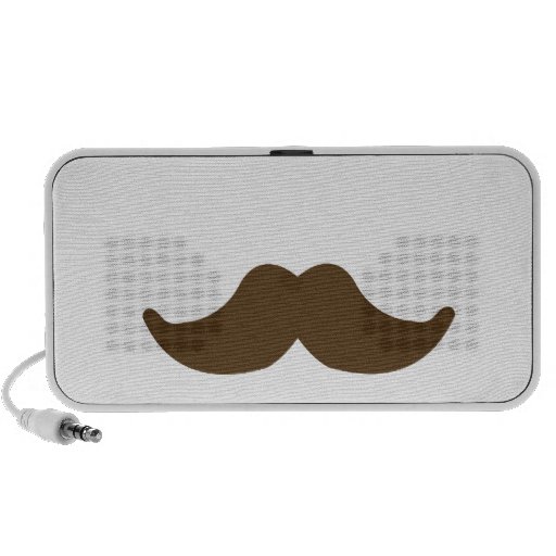 Herr Mustache Laptop Speaker