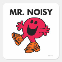 Herr Noisy Classic Aufkleber
