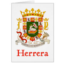 Herrera-Schild von Puerto Rico Karten