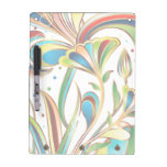 Herrliches wirbelndes Blumenmuster Memo Board
