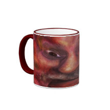 HERSTELLUNG DER GESICHTER KAFFEE TASSE