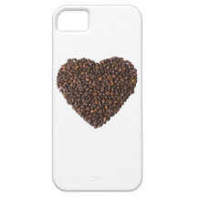 Herz aus Kaffeebohnen Etui Fürs iPhone 5