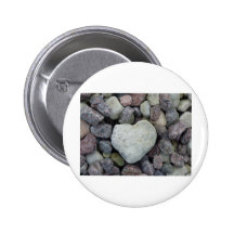 Herz aus Stein Button