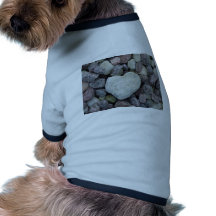 Herz aus Stein Haustier Tshirt
