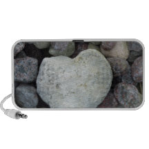 Herz aus Stein Notebook Speaker