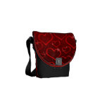 Herz-Collage - Minibote-Tasche Kurier Taschen