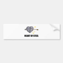 Herz des Stahls Autosticker