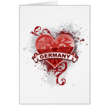 Herz Deutschland Karten