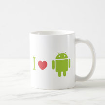 Herz I Android Kaffeetassen