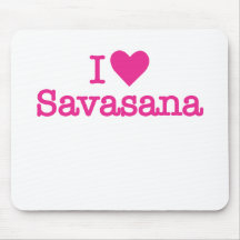 Herz I savasana Yoga-Leichen-Pose Mousepads