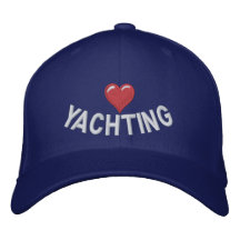Herz I yachting Besticktes Baseballcap