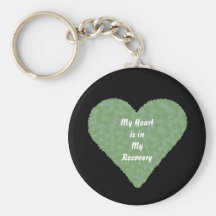 Herz in Erholungs-Blumen-Herz keychain Schlüsselanhänger