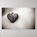 Herz [Kunst-Druck] Plakat