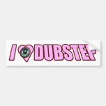 Herz-Liebe Dubstep Frauen I der Frauen Autosticker