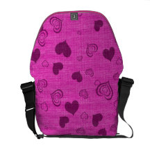 Herz-Liebe Rickshaw-Bote-Tasche Kurier Tasche