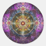 Herz-Mandala Aufkleber