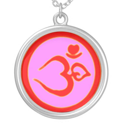 Herz OM unterzeichnen - Yoga-Schmuck