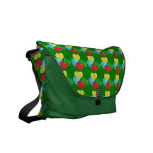 Herz steigt Designer-Rickshaw-Bote-Tasche im Ballo Kuriertaschen