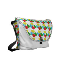 Herz steigt Designer-Rickshaw-Bote-Tasche im Ballo Kurier Tasche