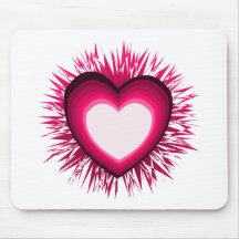 Herz unterzeichnen herein Valentinsgrüße Mousepad