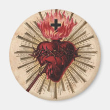 Herz von Jesus (klein) Magnete