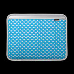 Herzen auf blauem Hintergrund ipad sleeves