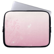 Herzen n Schmetterlinge Laptop Computer Schutzhülle