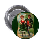 Herzen voll des Freude-Knopfes Anstecknadelbutton