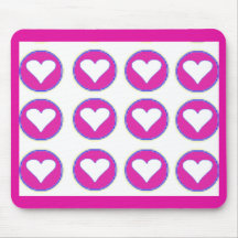Herzen zusammen die MUSEUM Zazzle Geschenke Mousepad