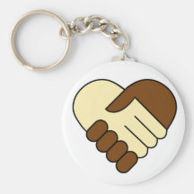 "Herzhändedruck" keychain Schlüsselanhänger